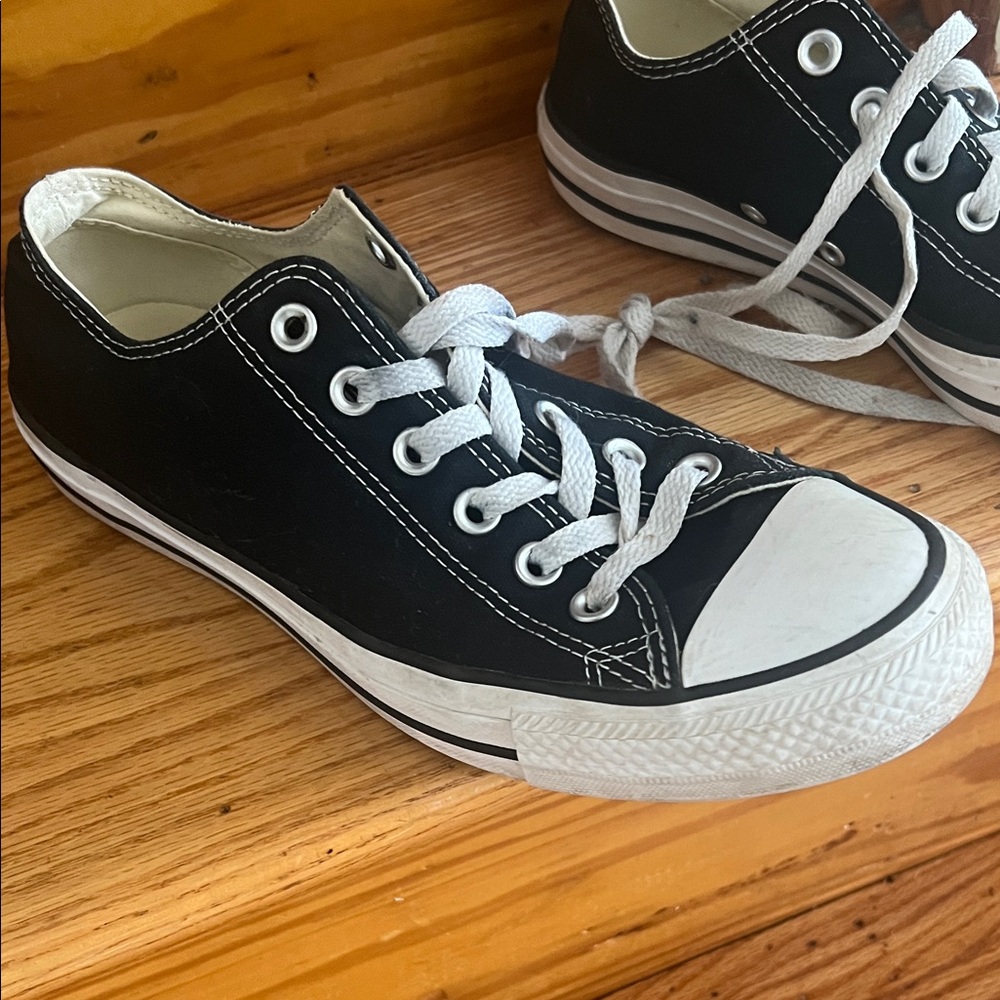 Converse Black and White Sneakers